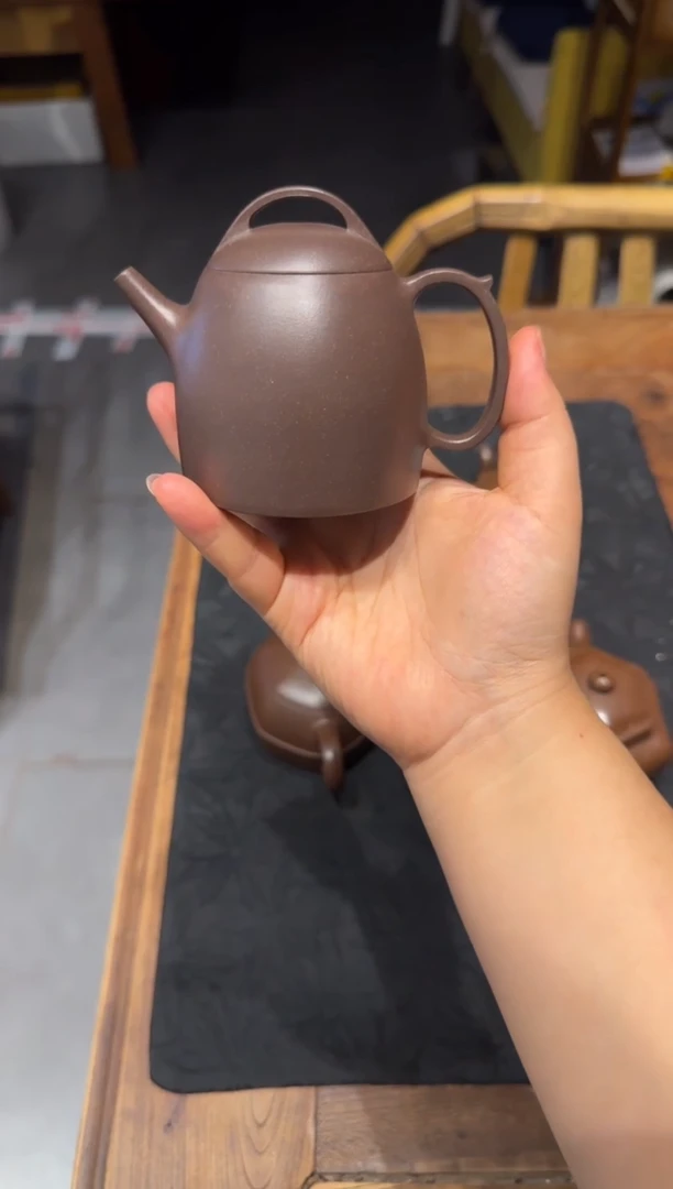 茶壶紫砂坚*秦权 天青