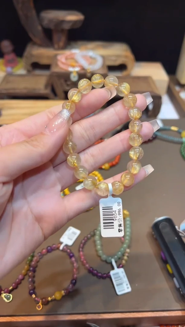 【闪购商品】水晶手链未镶嵌手饰@@9654