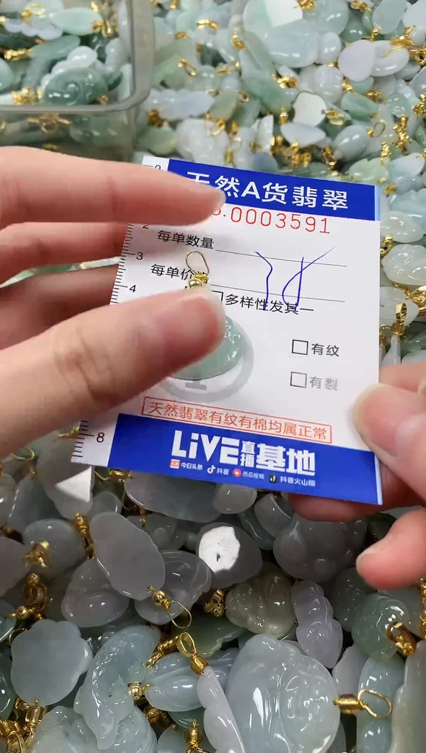 颈饰未镶嵌翡翠纯天然a货翡翠