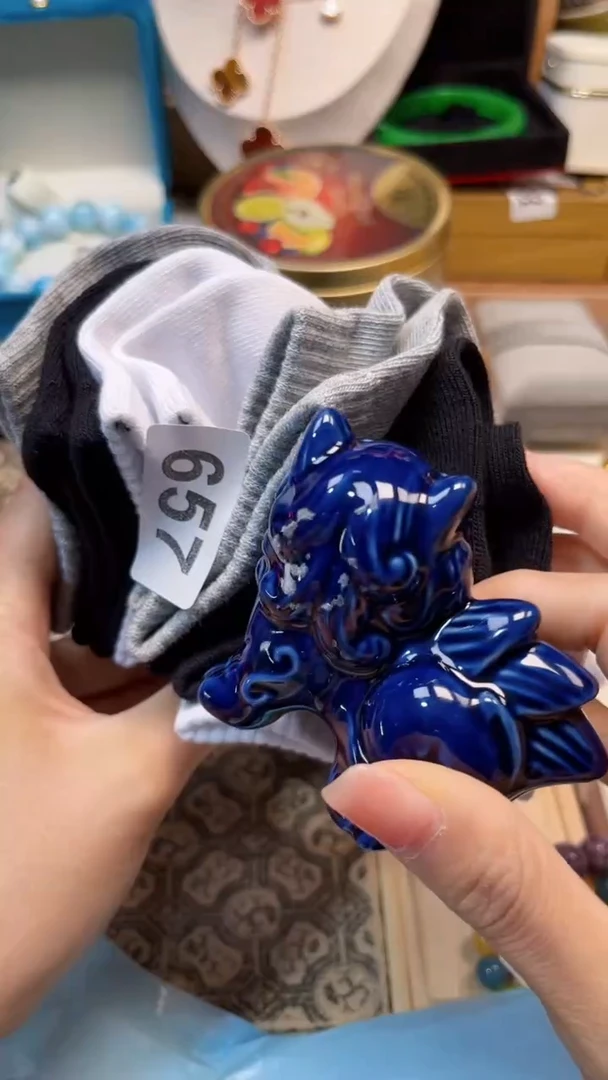 瓷片陶茶666文玩周边多人鸟
