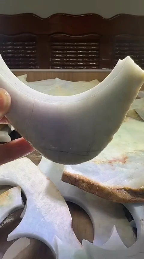 裸石翡翠缅甸翡翠A货花74