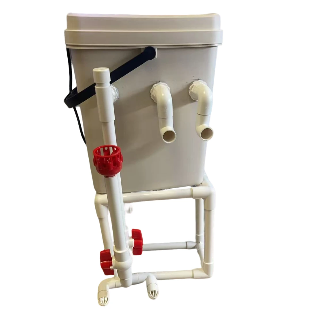 干湿分离茶水桶鱼缸龟缸过滤小空间可用不占地懒人养鱼打造空气缸