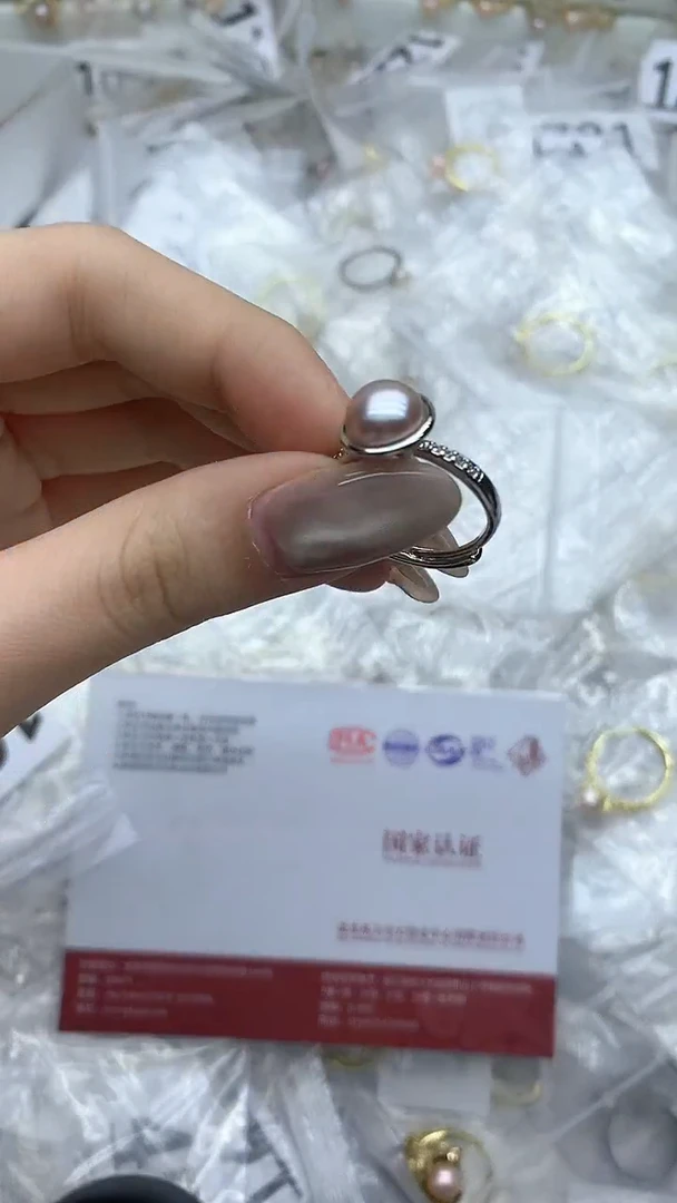 合金珠宝奇石淡水珍珠638