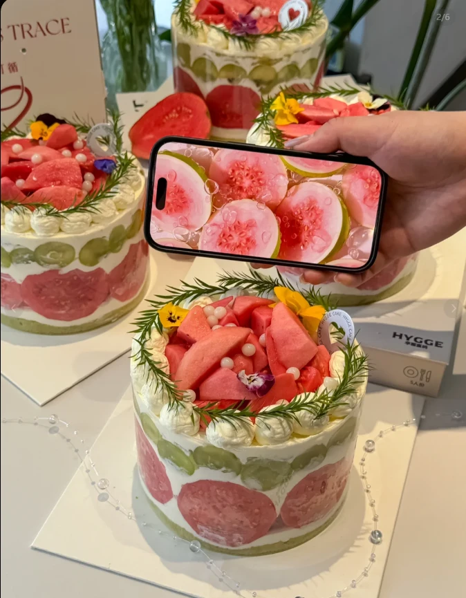 ins芭乐青提网红森系水果蛋糕生日蛋糕全国同城免费配送上门定制
