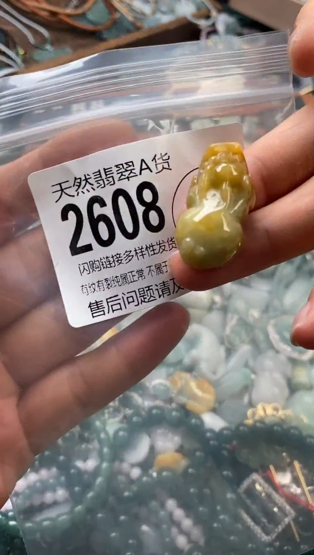 颈饰未镶嵌翡翠翡翠2608