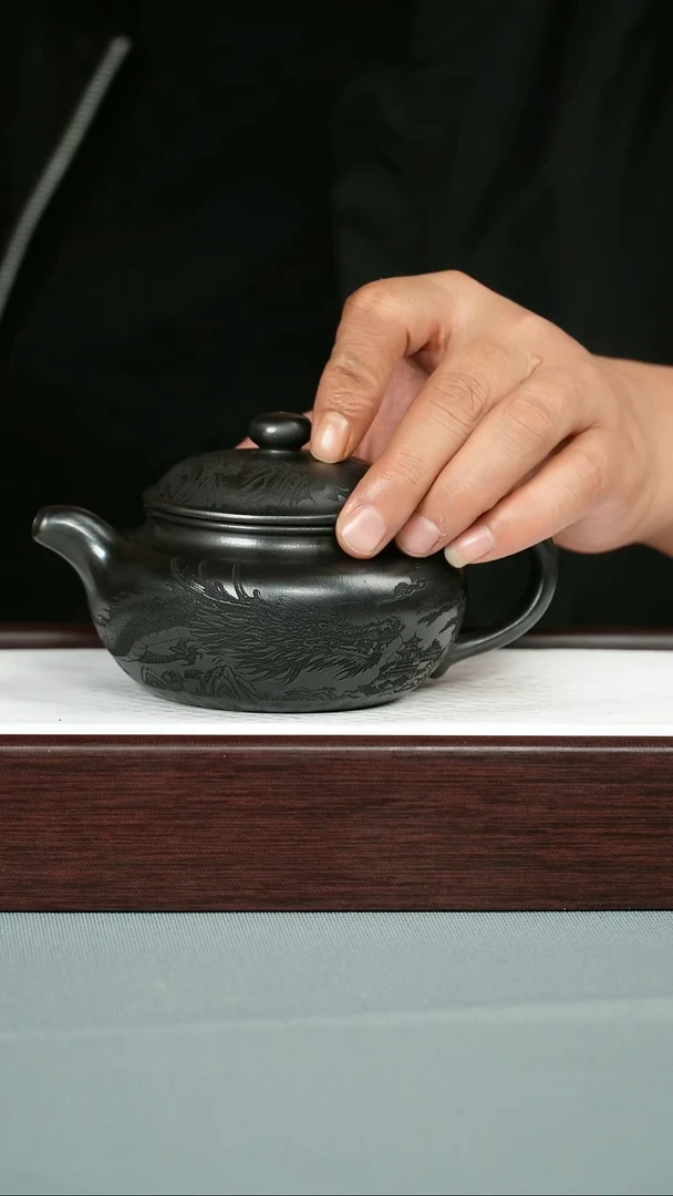 茶壶紫砂 石黄泥料 仿古