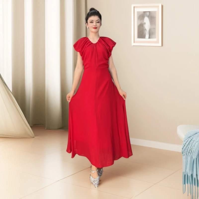 时尚气质百搭洋气高级感8815款连衣裙