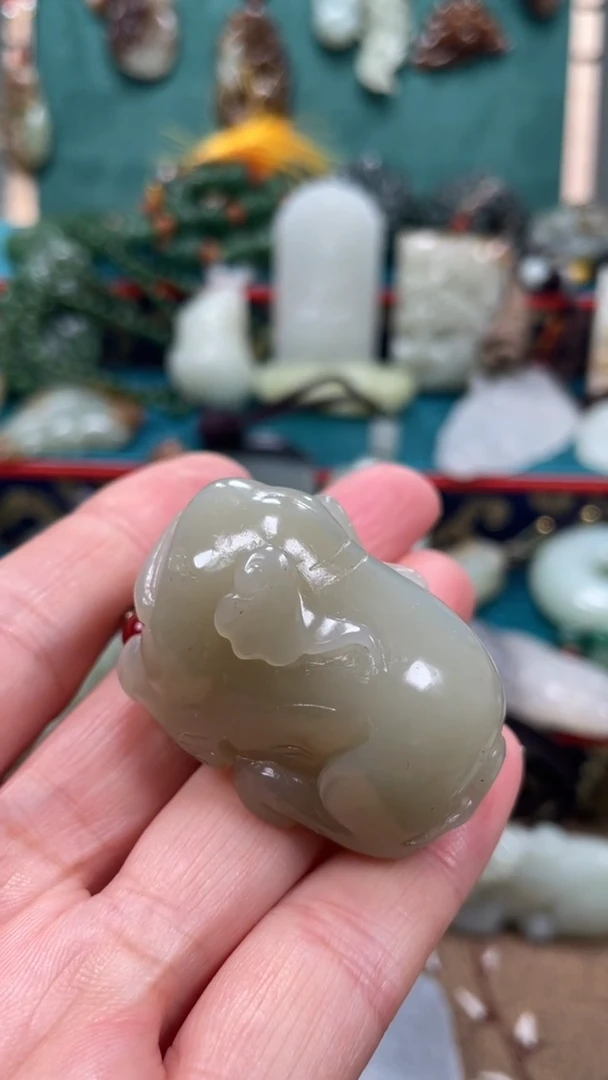 未镶嵌和田玉挂件0015