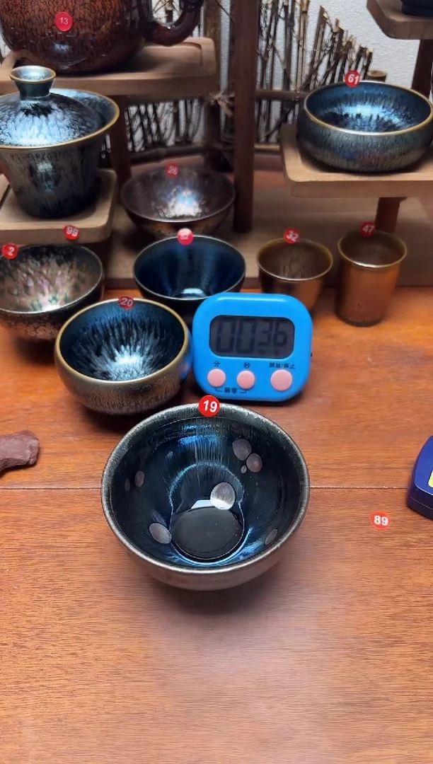 茶盏小**叔19号建盏工匠茶器