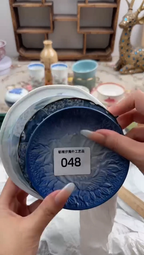 瓷片白*X         048