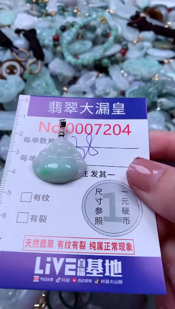 颈饰未镶嵌翡翠7204