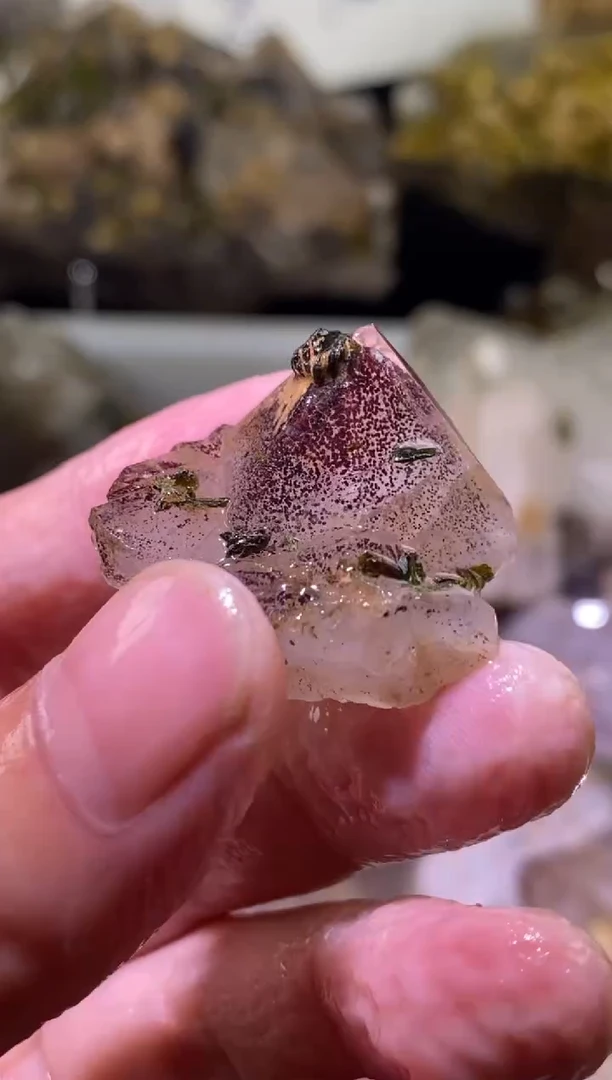 未镶嵌珠宝半成品水晶29号四川超七花园水晶