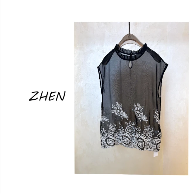 【ZHEN】25K00851 2025新款修身显瘦气质小众设计师款新中式