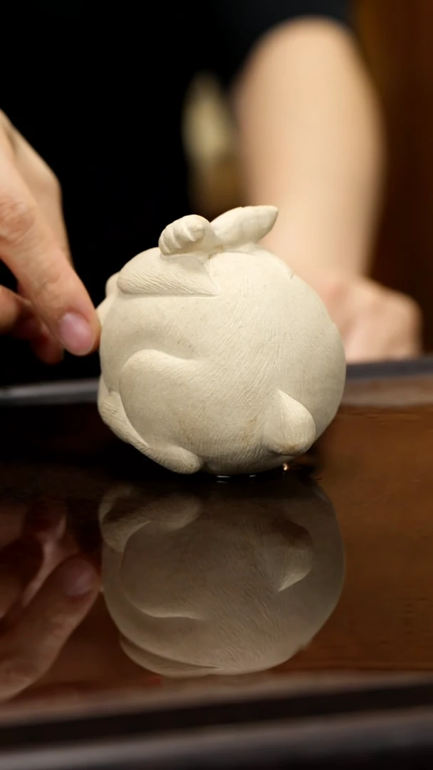 紫砂茶宠紫砂兔子