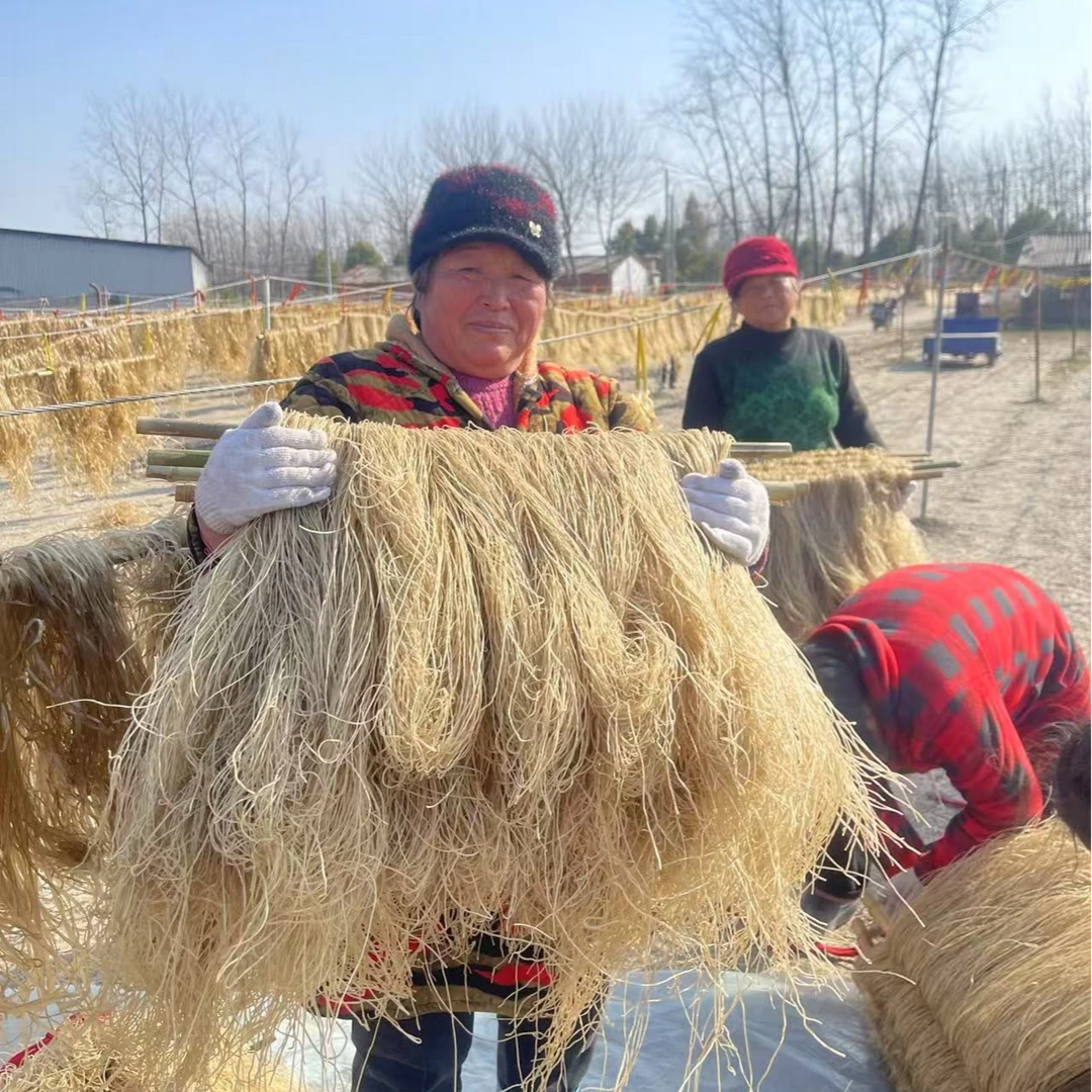 信阳淮河流域纯手工红薯粉条新粉条细粉