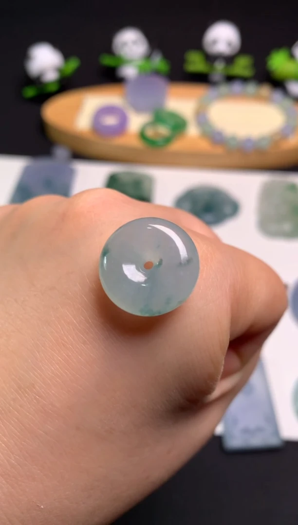 未镶嵌定制翡翠尺寸16.9*5.7