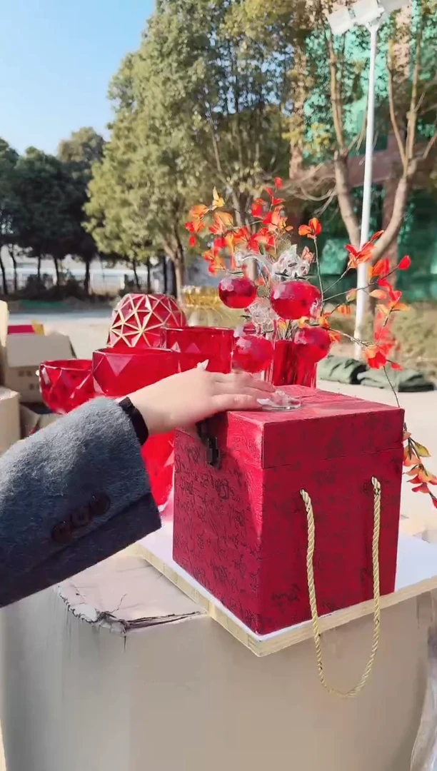 【闪购商品】玻璃安琪微瑕花瓶--MK8JB