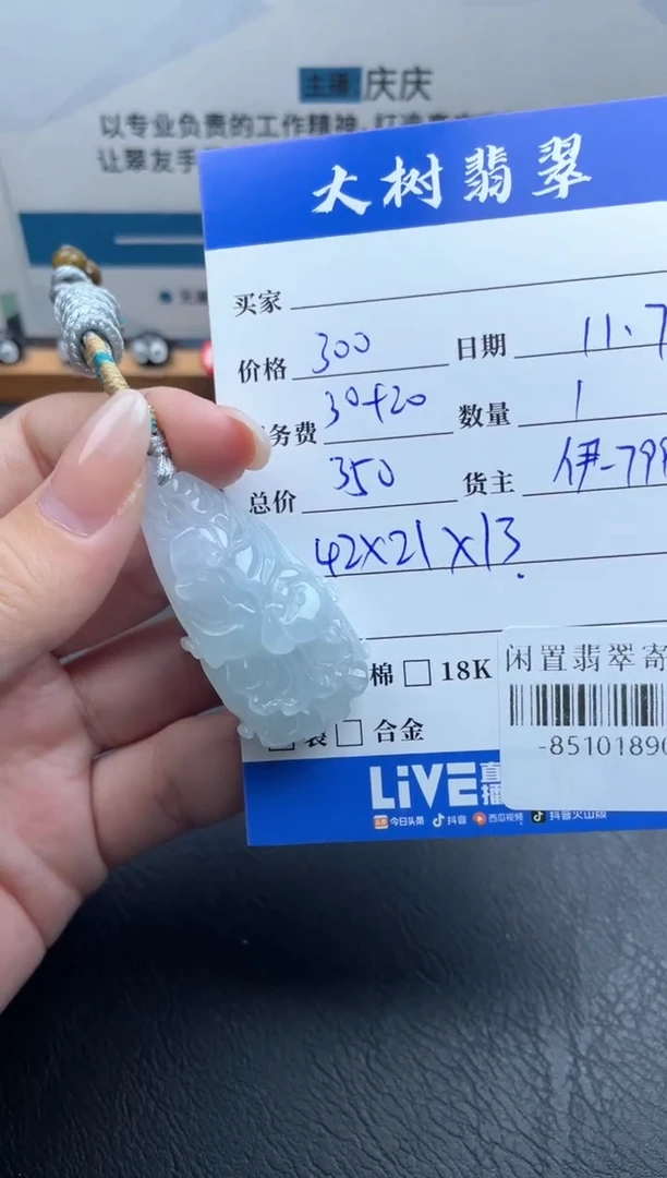 颈饰未镶嵌翡翠多人-85101890