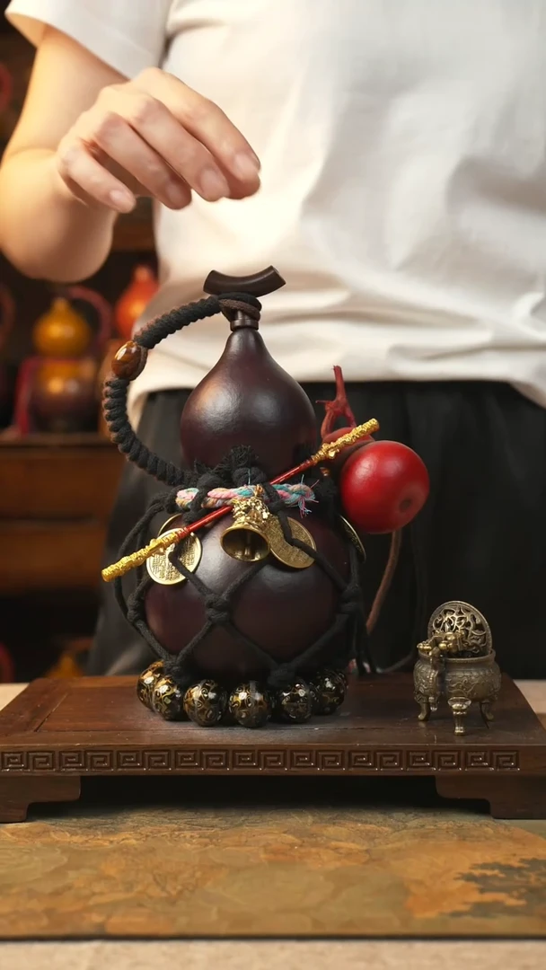 262大漆一物一拍记葫堂出品【不带手串】