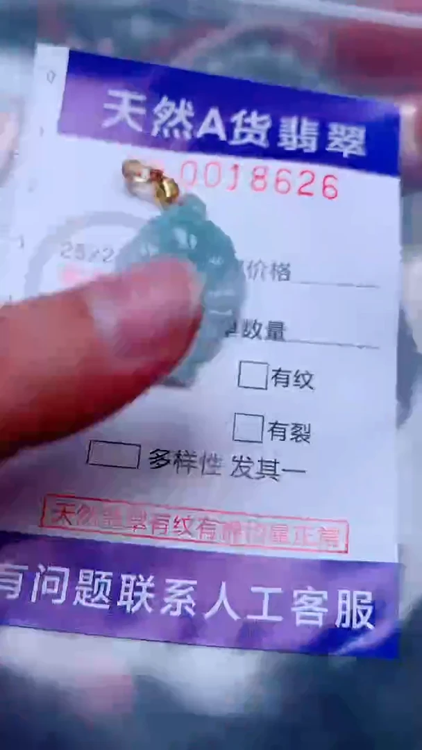 吊坠(不含链)未镶嵌翡翠1