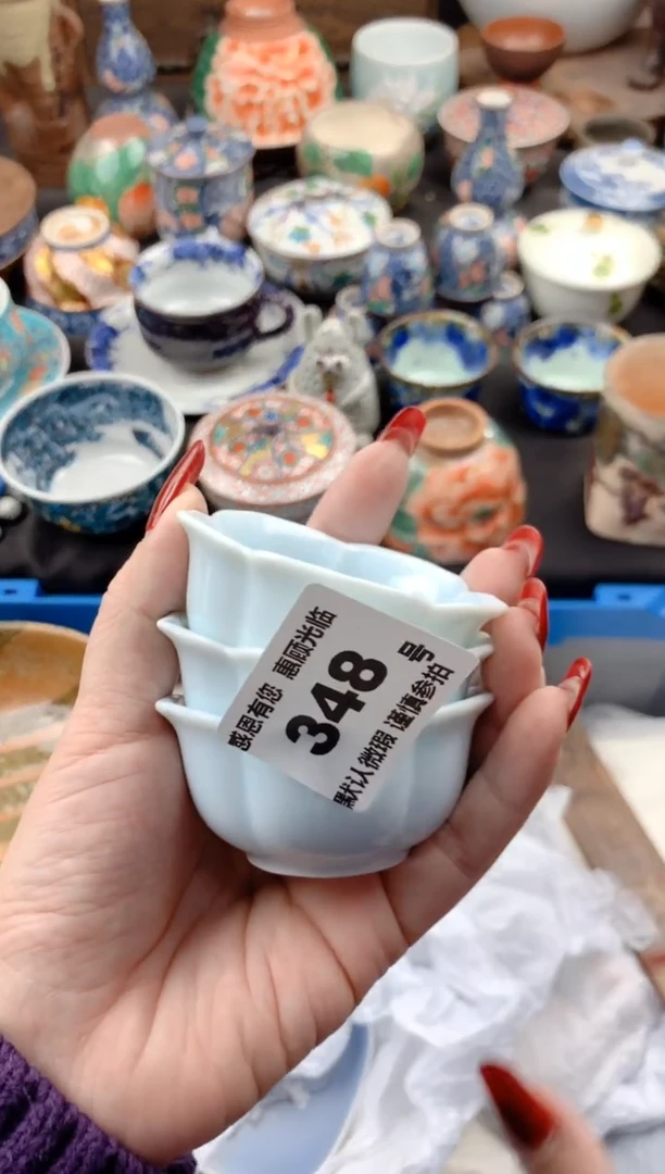 【闪购商品】瓷片348号九姑娘工艺品瓷器