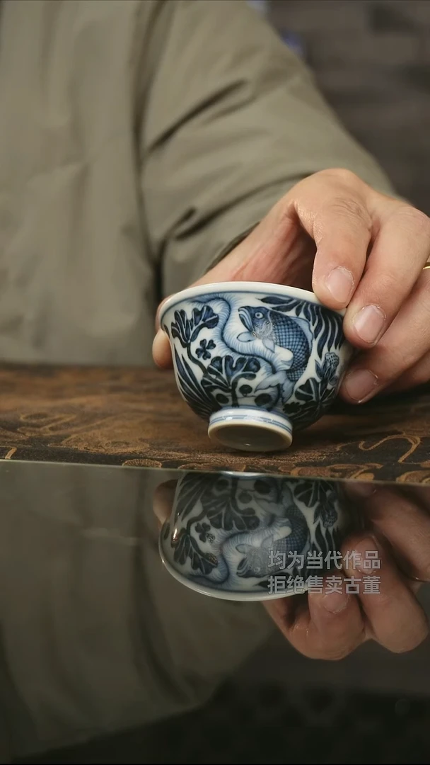 杯子瓷景德镇高端陶瓷茶器