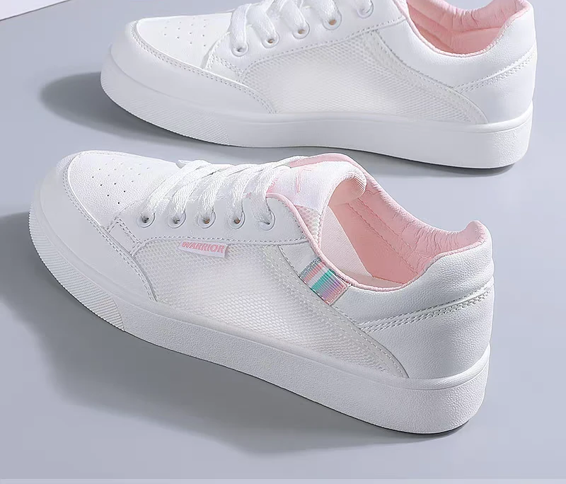 MS52695 小白鞋网面板鞋平底