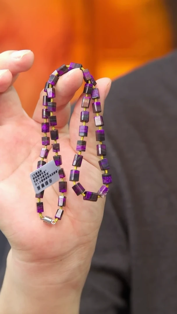 苏纪石（舒俱来）未镶嵌项链16号丝绒项链