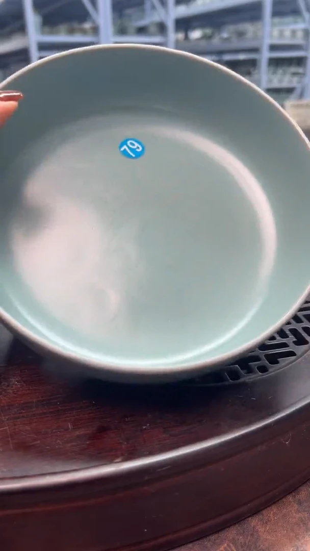 瓷片原产地原矿釉汝瓷