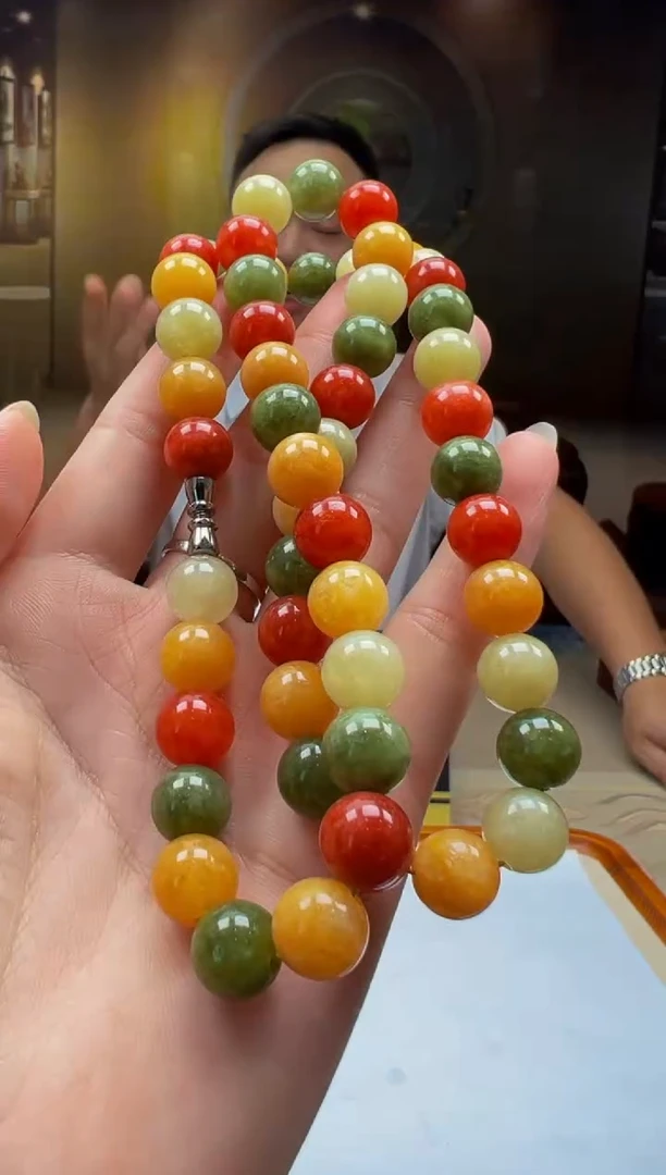 翡翠未镶嵌颈饰YY2025-8-9-17