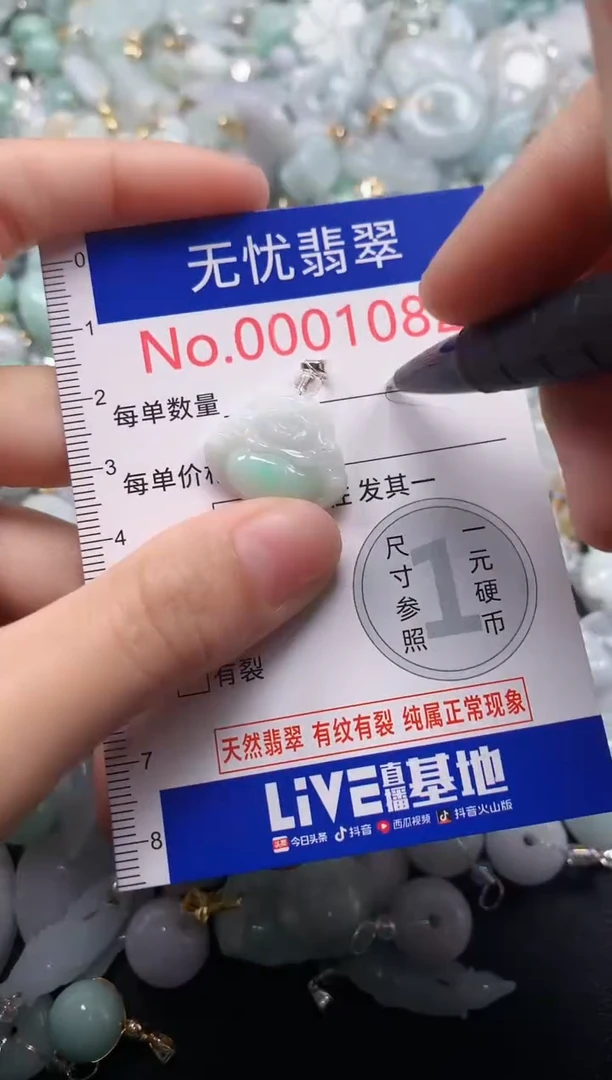 颈饰未镶嵌翡翠1082