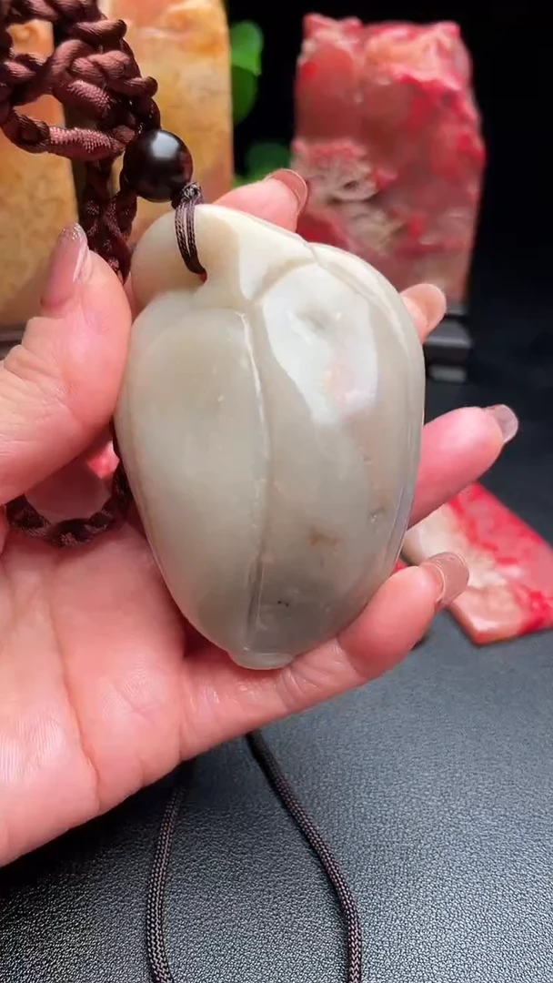 【闪购商品】昌化石田黄石彩冻石印章摆件把件