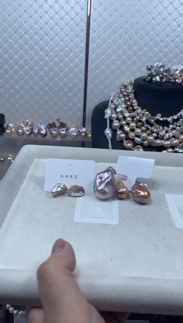 未镶嵌套装淡水珍珠【纯恬珍珠】