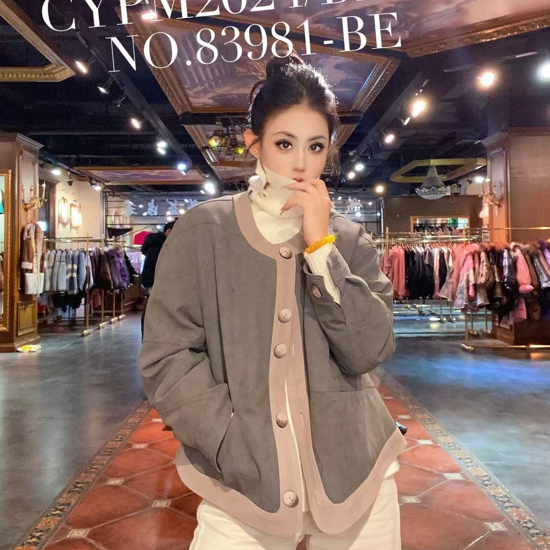【CY】 83981-Be 2024新款设计师鹅绒服外套