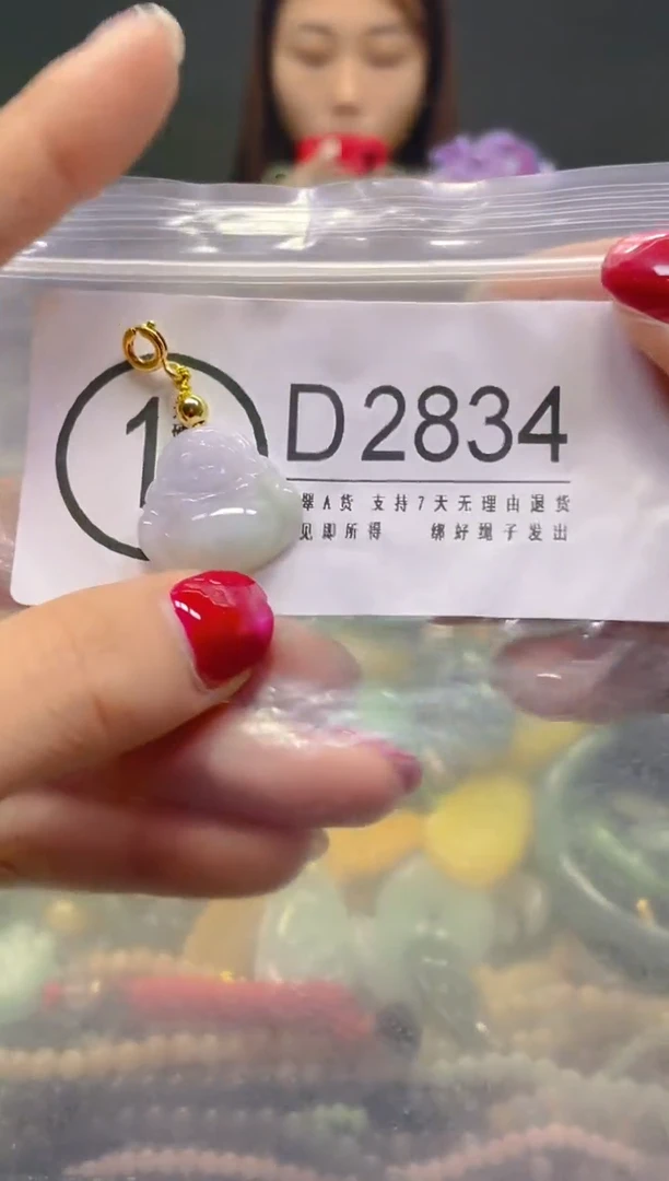 颈饰未镶嵌翡翠/D/翡翠A货，一件也是批发价