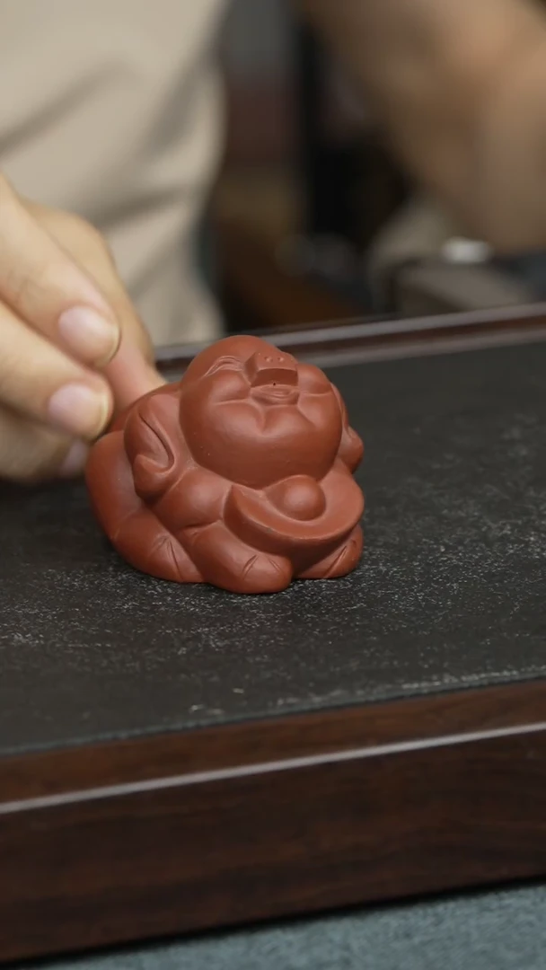 紫砂茶宠元宝小猪