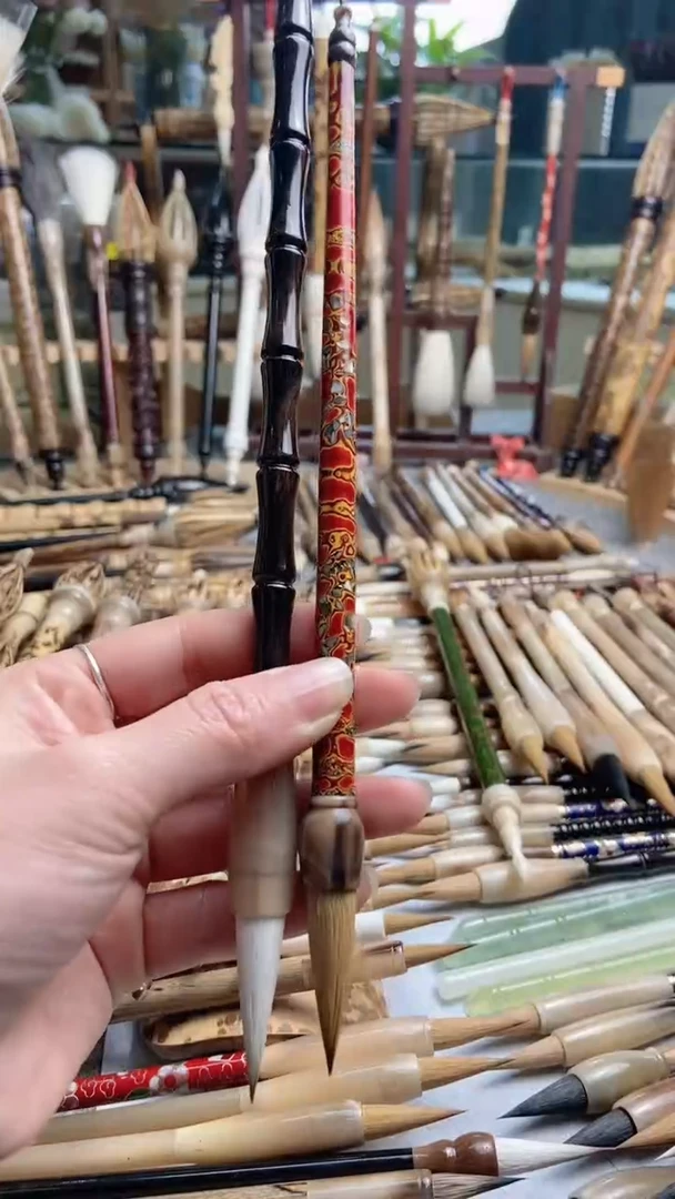 【闪购商品】墨舞笔庄定制毛笔9 2支