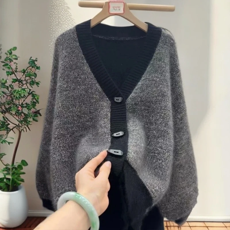 2025韩系开衫新款韩版百搭亲肤潮流显瘦气质运费