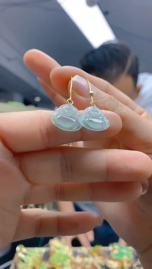 【闪购商品】翡翠耳饰合金0149翡翠耳线