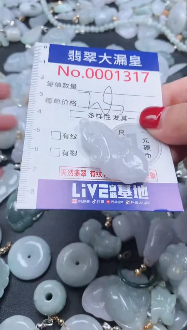 颈饰未镶嵌翡翠1317