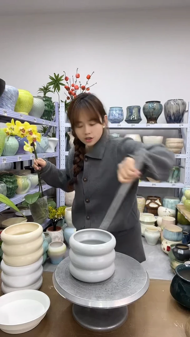 11.27陶瓷花盆直播链接高.  12   口13