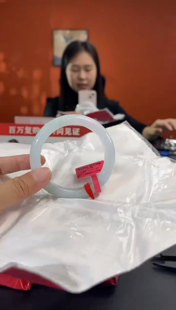 未镶嵌手镯翡翠6 56