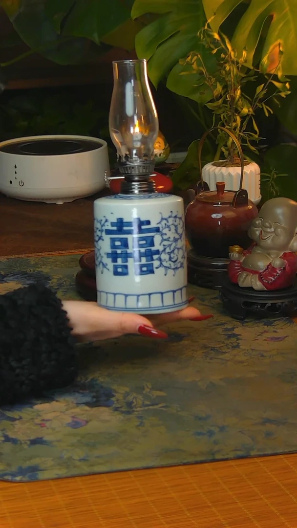 【闪购商品】景德镇陶瓷灯摆件