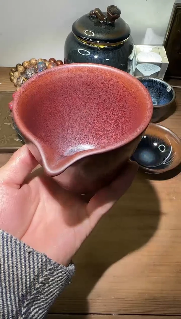 茶盏建阳建盏茶杯一只 公道