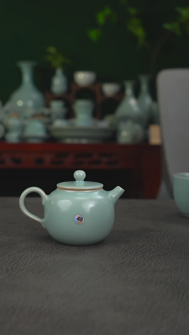 纯手工48号小苹果壶    微微瑕简包-二
