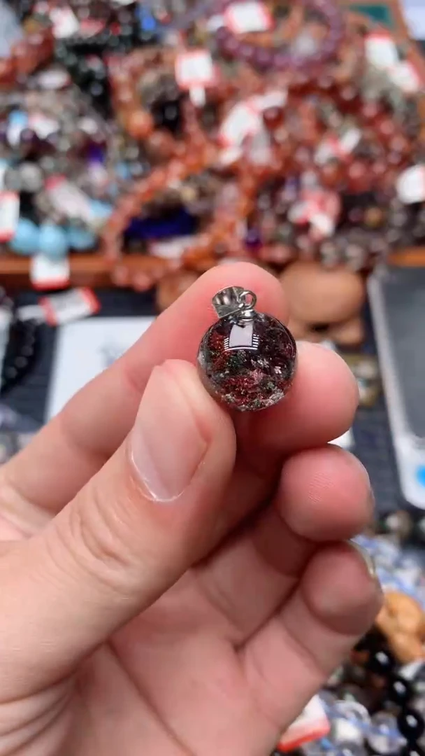 【闪购商品】水晶吊坠(赠链)合金314