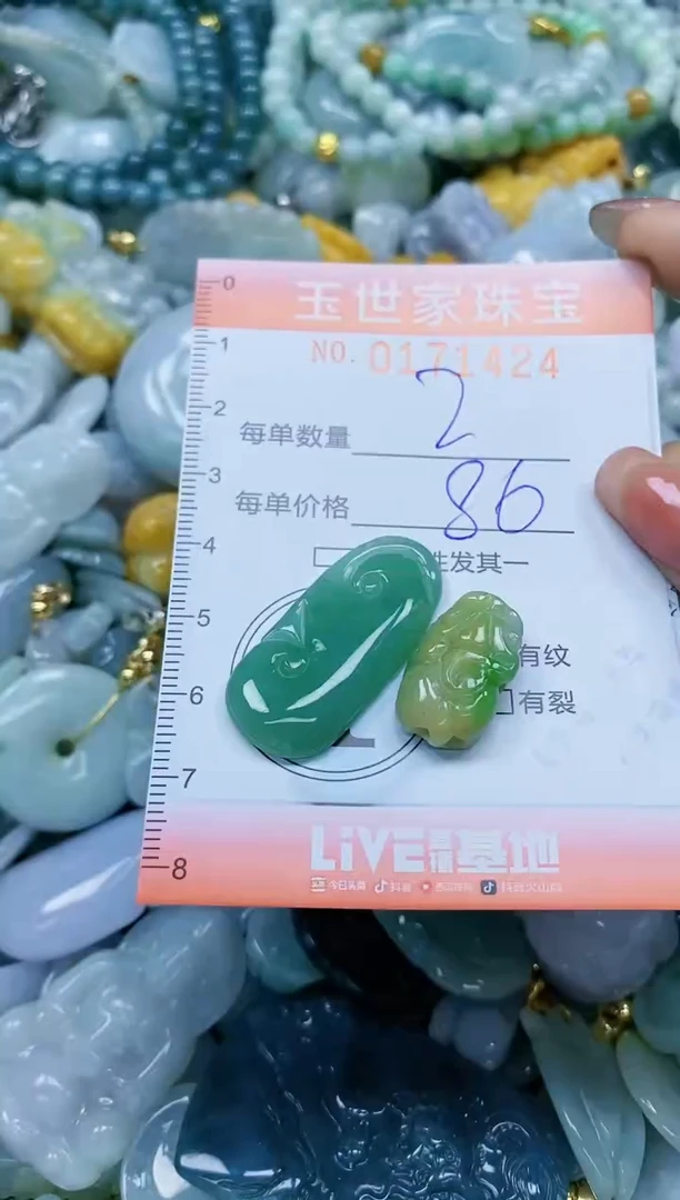 【闪购商品】翡翠颈饰未镶嵌闪购0171424