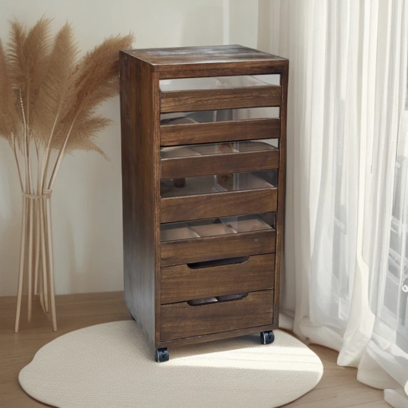 T40七抽牙科茶具柜收纳柜新版牙科茶具柜