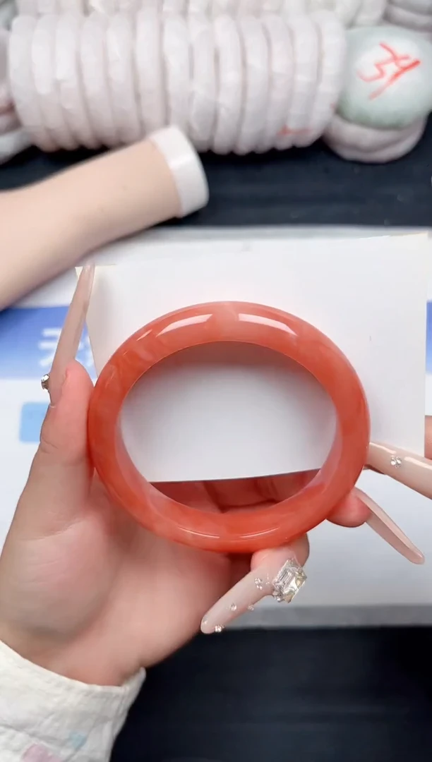 未镶嵌手镯石英质玉58-60