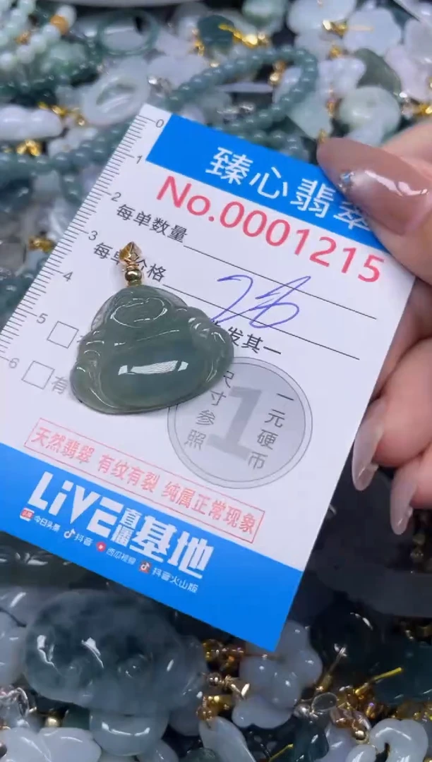 颈饰未镶嵌翡翠1215